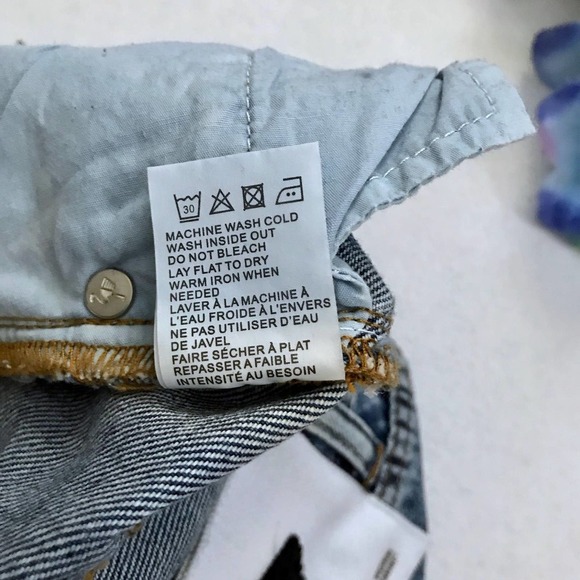 Free People Sandrine Rose NWT Medium Wash Distressed Jeans Women 25 - Picture 10 of 10